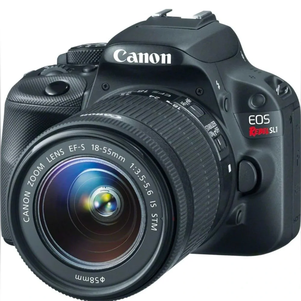 Canon Rebel SL1 with 18-55mm lens